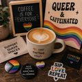 Kaffi sem vill ekki vera inn í skápnum!